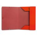 CARPETA LIDERPAPEL GOMAS FOLIO 3 SOLAPAS CARTON PLASTIFICADO COLORES SURTIDOS