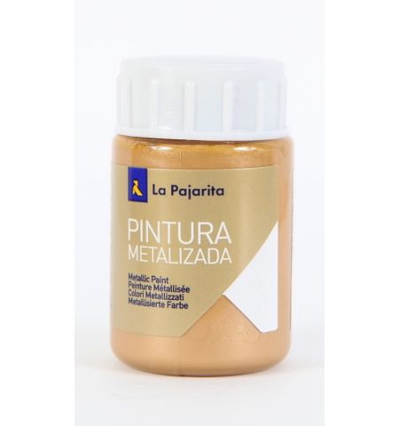 PINTURA METALIZADA LA PAJARITA ORO RICO 35 ML PINTURA METALIZADA LA PAJARITA ORO RICO 35 ML
