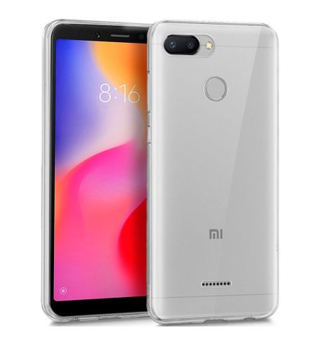 FUNDA MOVIL GEL XIAOMI REDMI 6/6A TRANSPARENTE