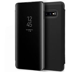 FUNDA MOVIL FLIP COVER SAMSUNG GALAXY S10  CLEAR VIEW NEGRO