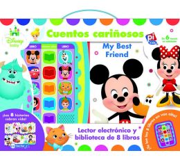 MI PRIMER LECTOR MAGICO + 8 LIBROS JUNIOR DISNEY BABY