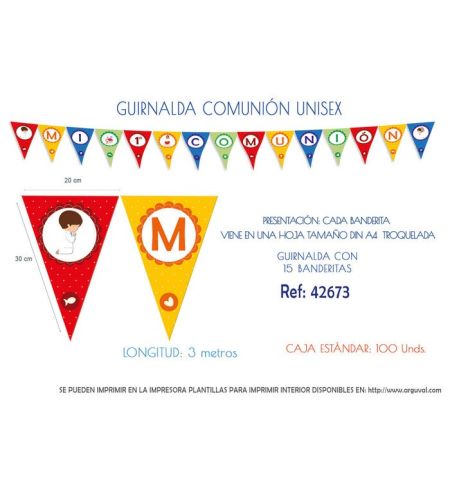 GUIRNALDA COMUNION UNISEX GUIRNALDA COMUNION UNISEX