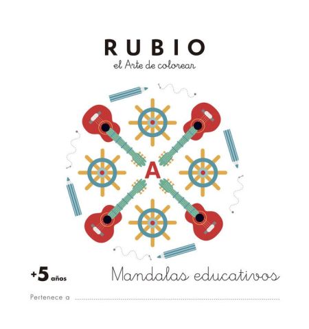 MANDALAS EDUCATIVOS +5 AÑOS RUBIO - MANDALAS EDUCATIVOS +5 AÑOS