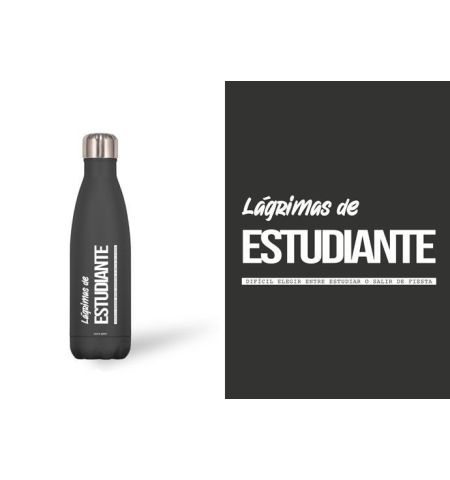 BOTELLA ACERO INOX 500ML FRASES BOTELLA ACERO INOX 500ML FRASES