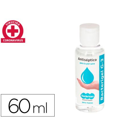 GEL HIDROALCOHOLICO HIGIENIZANTE G3 MANOS LIMPIA Y DESINFECTA SIN ACLARADO TIPO SPRAY BOTE 60ML GEL HIDROALCOHOLICO HIGIENIZANTE G3 MANOS LIMPIA Y DESINFECTA SIN ACLARADO TIPO SPRAY BOTE 60ML
