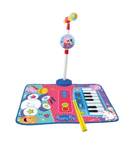 KIT MUSICA PEPPA PIG (ALFOMBRA + PIANO + MICRO + BATERIA) KIT MUSICA PEPPA PIG (ALFOMBRA + PIANO + MICRO + BATERIA)