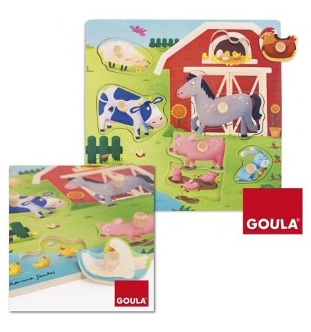 PUZZLE MADERA GOULA SILUETAS PUZZLE MADERA GOULA SILUETAS