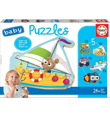 PUZZLE EDUCA 5 BABY PUZZLES PUZZLE EDUCA 5 BABY PUZZLES