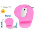 ALFOMBRILLA PARA RATON Q-CONNECT REPOSAMUÑECAS DE GEL COLOR ROSA ALFOMBRILLA PARA RATON Q-CONNECT REPOSAMUÑECAS DE GEL COLOR ROSA