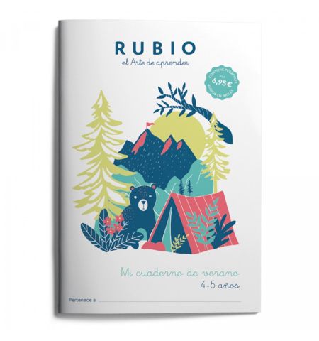 MI CUADERNO DE VERANO 4-5 AÑOS RUBIO - MI CUADERNO DE VERANO 4-5 AÑOS