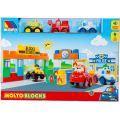 MOLTO BLOCKS SET 30 BLOQUES + 3 COCHES MOLTO BLOCKS SET 30 BLOQUES + 3 COCHES