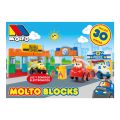 MOLTO BLOCKS SET 30 BLOQUES + 3 COCHES MOLTO BLOCKS SET 30 BLOQUES + 3 COCHES