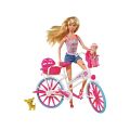 MUÑECA STEFFI LOVE CON BICICLETA