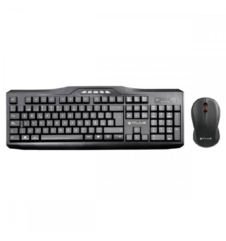 KIT TECLADO + RATON WIRELESS TALIUS TAL-KB6001 USB NEGRO