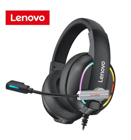 AURICULARES CASCOS GAMING LENOVO HU75 LED AURICULARES CASCOS GAMING LENOVO HU75 LED