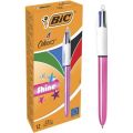 BOLIGRAFO BIC CUATRO COLORES SHINE COLOR METALIZADO ROSA BOLIGRAFO BIC CUATRO COLORES SHINE COLOR METALIZADO ROSA