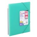 CARPETA DE FUNDAS CON ESPIRAL ARCHIVEX STAR - 50 FUNDAS COLOR VERDE MENTA