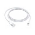 CABLE USB ORIGINAL APPLE iPHONE USB A LIGTHNING MACHO - 2M BLANCO