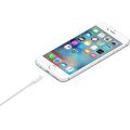 CABLE USB ORIGINAL APPLE iPHONE USB A LIGTHNING MACHO - 2M BLANCO