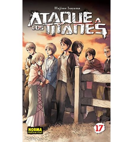 ATAQUE A LOS TITANES 17 NORMA EDITORIAL- ATAQUE A LOS TITANES 17