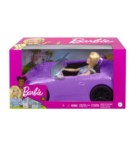 BARBIE COCHE DESCAPOTABLE BARBIE COCHE DESCAPOTABLE