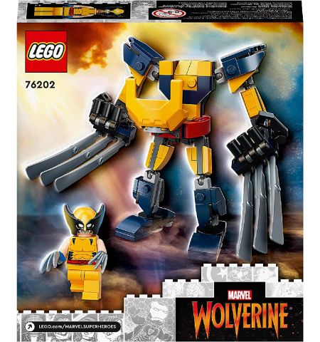 LEGO MARVEL WOLVERINE - ARMADURA ROBOTICA DE LOBEZNO LEGO MARVEL WOLVERINE - ARMADURA ROBOTICA DE LOBEZNO