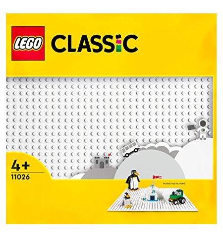 LEGO CLASSIC - BASE BLANCO 25CM LEGO CLASSIC - BASE BLANCO 25CM