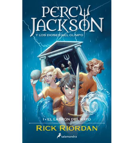 PERCY JACKSON Y LOS DIOSES DEL OLIMPO 1 SALAMANDRA B - PERCY JACKSON Y LOS DIOSES DEL OLIMPO 1