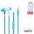 AURICULARES AVANT CONNECT IN-EAR CON MICROFONO(CABLE 1,2M / JACK 3,5MM) COLOR AZUL