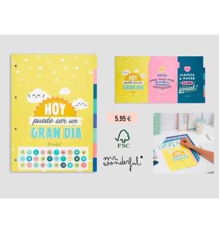 SET 8 SEPARADORES DE CARTON MR. WONDERFUL SET 8 SEPARADORES DE CARTON MR. WONDERFUL