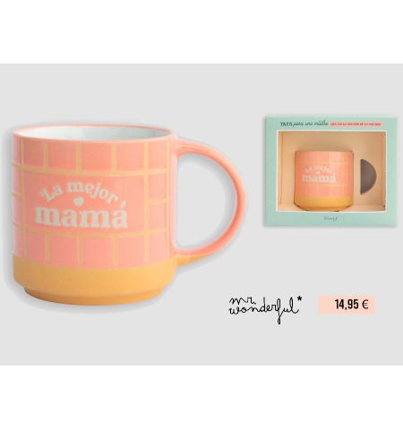 TAZA CERAMICA MR. WONDERFUL 350 ML TAZA CERAMICA MR. WONDERFUL 350 ML
