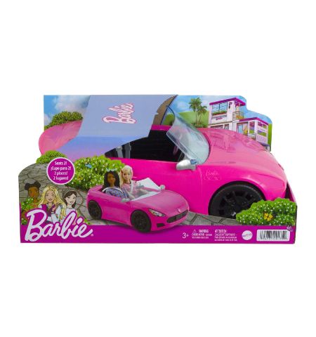 BARBIE COCHE DESCAPOTABLE ROSA BARBIE COCHE DESCAPOTABLE ROSA