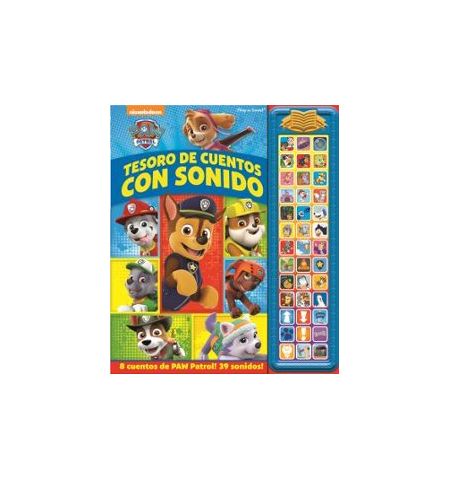 TESORO DE CUENTOS CON SONIDO PATRULLA CANINA PI KIDS - TESORO DE CUENTOS CON SONIDO PATRULLA CANINA