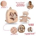 MOCHILA REVERSIBLE CON PELUCHE MOCHILA REVERSIBLE CON PELUCHE
