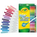 ROTULADORES CRAYOLA SUPER TIPS PACK 50 COLORES ROTULADORES CRAYOLA SUPER TIPS PACK 50 COLORES
