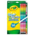 ROTULADORES CRAYOLA SUPER TIPS PACK 50 COLORES ROTULADORES CRAYOLA SUPER TIPS PACK 50 COLORES