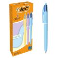 BOLIGRAFO BIC CUATRO COLORES CUERPO PASTEL - 4 COLORES SURTIDOS 1MM