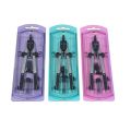 COMPAS FABER CASTELL ESCOLAR DE AJUSTE RAPIDO - ESTUCHE COLOR PASTEL 