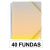 CARPETA DE FUNDAS CON ESPIRAL ARCHIVEX 