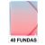 CARPETA DE FUNDAS CON ESPIRAL ARCHIVEX 