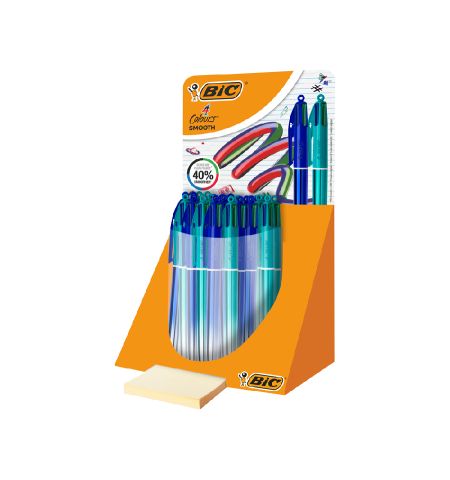 BOLIGRAFO BIC CUATRO COLORES SMOOTH GRADIENTE (2 MODELOS)