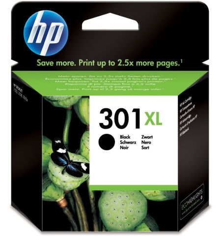 C.TINTA HP Nº 301XL NEGRO CH563EE (480 PAGINAS)